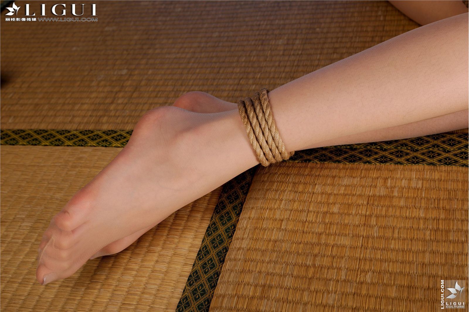 [丽柜VIP紧缚魅影]捆绑诱惑 桃子 国产性感丝袜美女